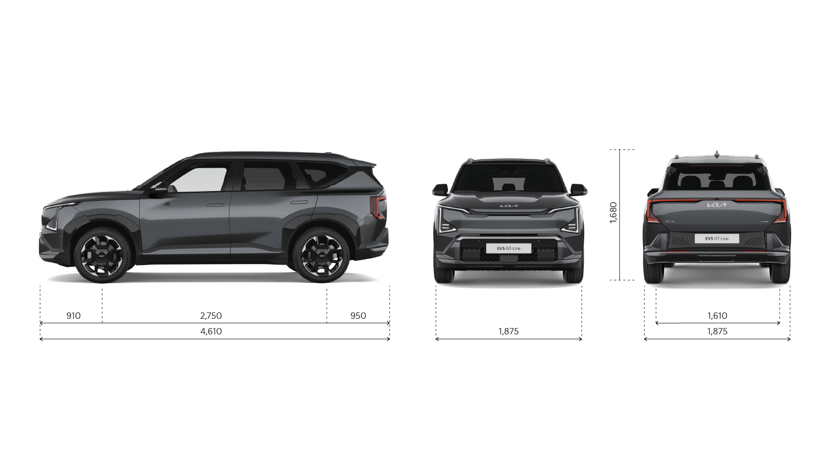 Abmessungen Kia EV5