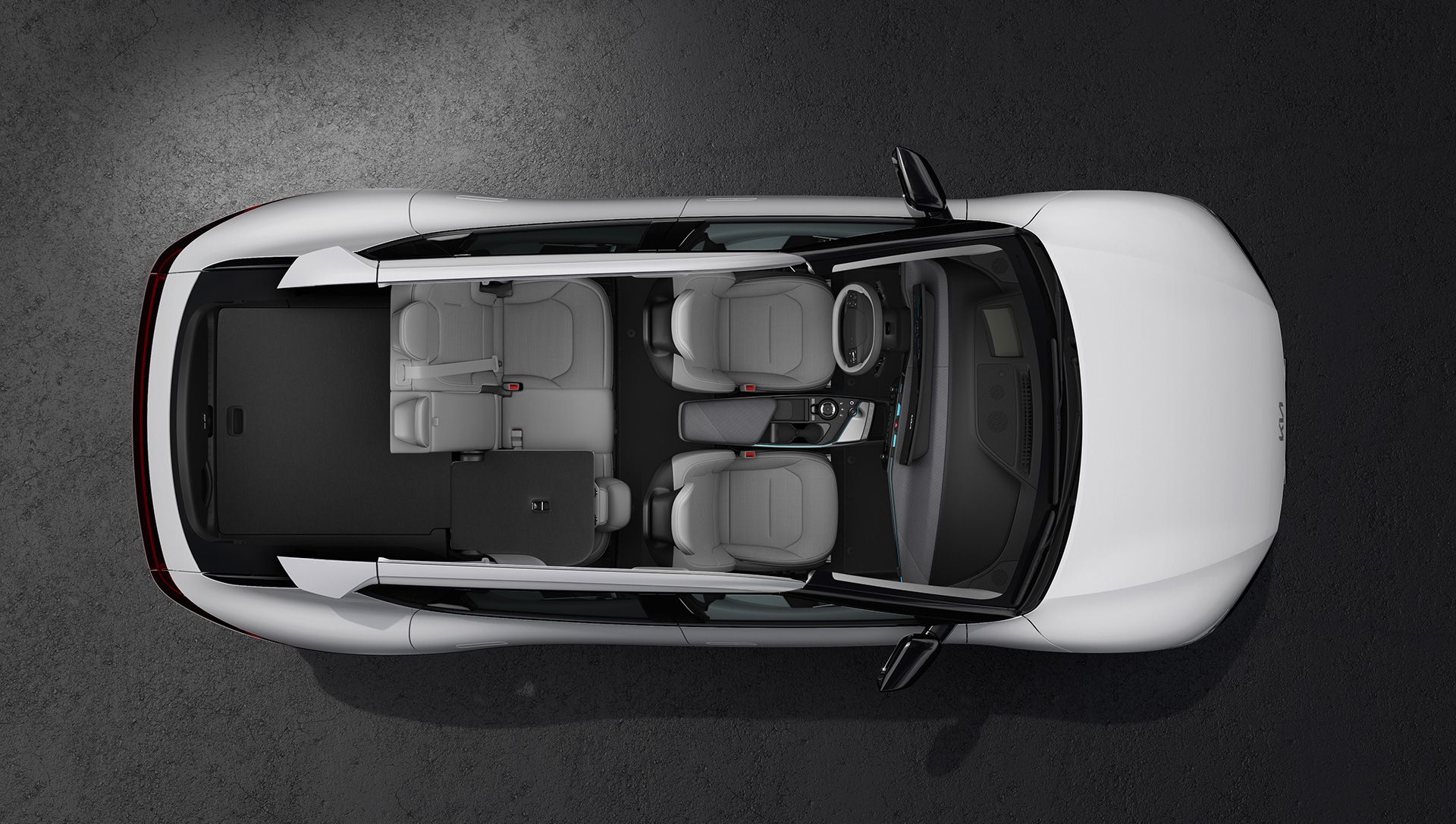 Kia EV6 GT Aufsicht 40:60